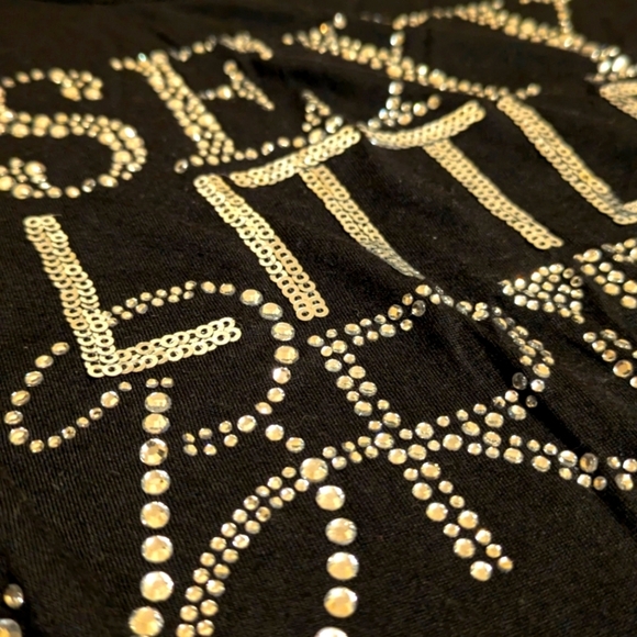 Victoria's Secret "Sexy Little Bride" I do Bachelorette Party Wedding Tee Blck S - Picture 3 of 5